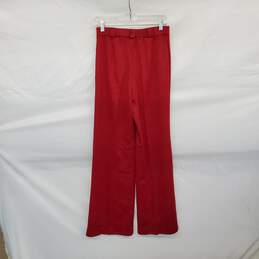Sears Vintage Deep Red High Rise Pant WM Size M alternative image