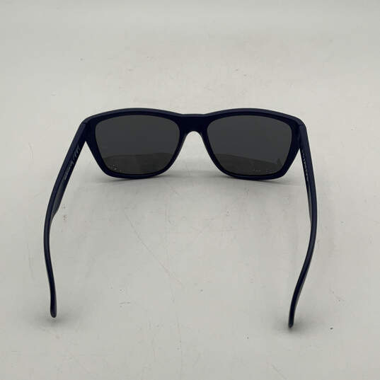 Mens Blue Full Rim Water Friendly Stylish Square Sunglasses With Dust Bag image number 6