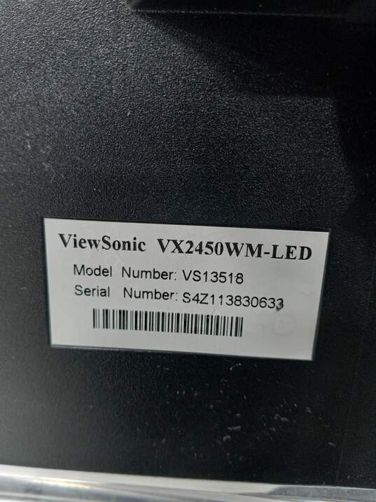 ViewSonic VX2450-WM-LED VS13518 Computer Monitor image number 4