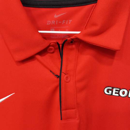 Nike Men's Dri-Fit Long Sleeve Polo Shirt Size S NWT image number 3