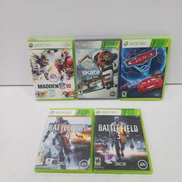 Bundle of 5 Microsoft Xbox 360 Games