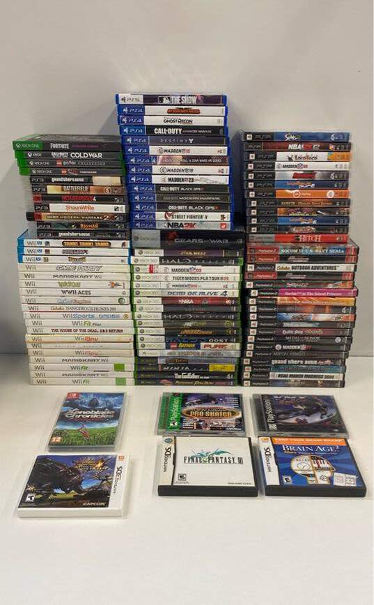 Assorted Lot of Empty Game Cases image number 1