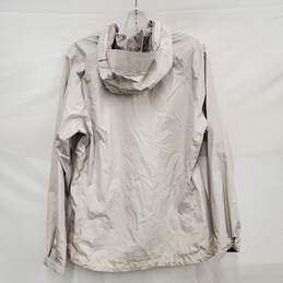 Patagonia WM's Bone White 100% Recycle Polyester Hooded Windbreaker Sz. L alternative image