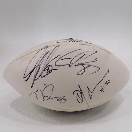 Chicago Bears Autographed Mini-Football image number 2