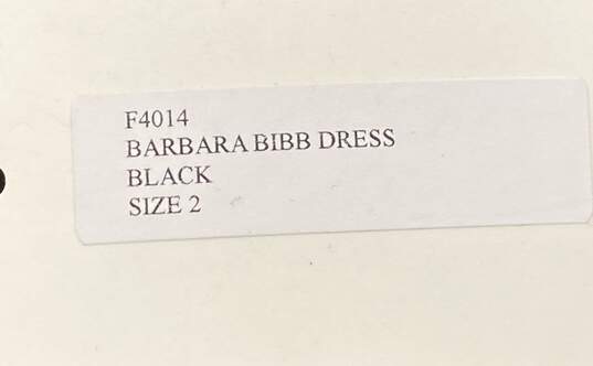 Contrarian Women's Black Bib Dress- Sz 2 NWT image number 6