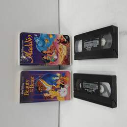 Bundle of 2 Assorted Disney Black Diamond Classics VHS Tapes
