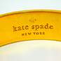 Kate Spade Enamel Gold Tone Bangle Bracelets 79.2g image number 8