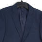 NWT Mens Navy Blue Long Sleeve Notch Lapel Single Breasted Sport Coat Sz 38 image number 3