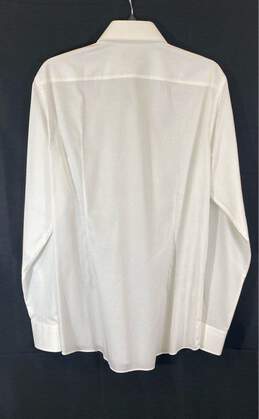 Hugo Boss Mens White Cotton Sharp Fit Long Sleeve Dress Shirt Size 15.5 34/35 alternative image
