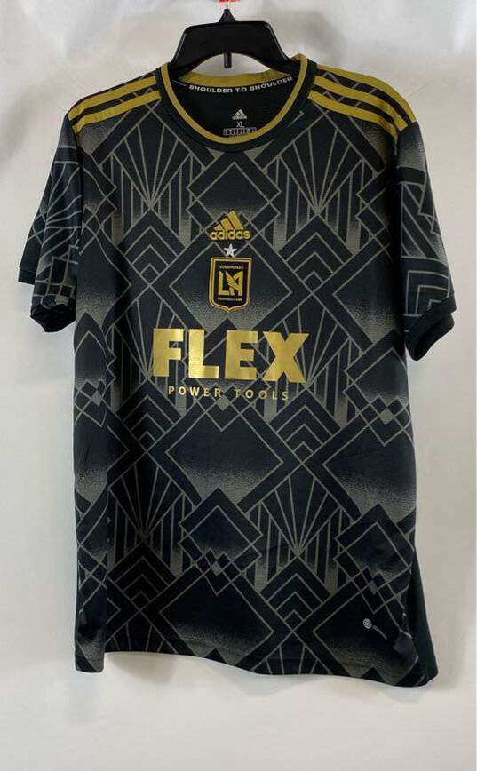 Adidas LAFC Carlos Vela # 10 Black Jersey - Size XL image number 1