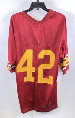 Nike Team Mens Red Yellow USC Trojans Short Sleeve Football NCAA Jersey Size XL alternative image