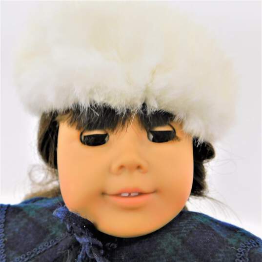 Pleasant Company American Girl Samantha Historical Character Doll w/ Meet Dress Coat & Hat image number 3