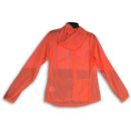 NWT Nike Womens Cyclone Vapor Pink Hooded Full Zip Windbreaker Jacket Size M alternative image