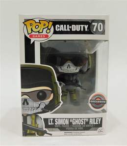 Funko Pop Games Call of Duty Lt. Simon Ghost Riley 70 Gamestop Exclusive