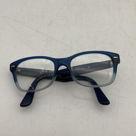 Ray Ban Womens Blue Brown Black Full-Rim Rectangular Set Of 4 Reading Glasses image number 8