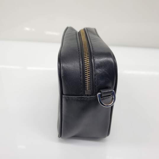 Marc Jacobs Flash Black Leather Crossbody Bag w/COA image number 4