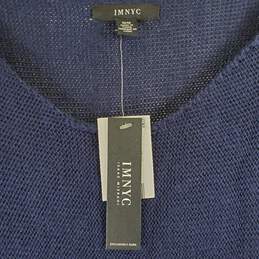 Isaac Mizrahi Women Blue Sweater M NWT alternative image