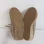Toms Heel Beige Suede Leather Shoes Women's Size 5 image number 5