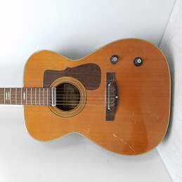 1970s Vintage Ventura Bruno V-2E Acoustic Electric Guitar