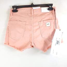 Armani Exchange Women Pink Raw Shorts Sz 26 NWT alternative image