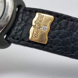 Swiss Army 38mm Diamond 14k Pin on Leather Strap Watch 43g alternative image