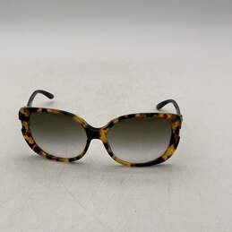 Bvlgari Womens 8085-B Brown Yellow Tortoise Oversized Butterfly Sunglasses alternative image