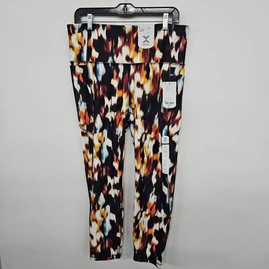 Multicolor High Rise Fitted Leggings image number 2