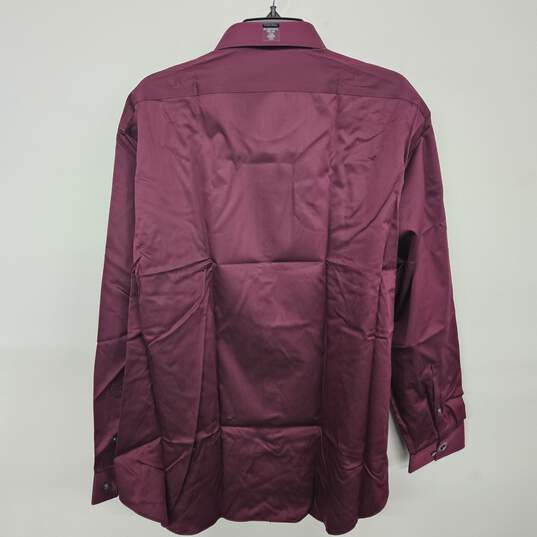 Maroon Slim Fit Button Up image number 2
