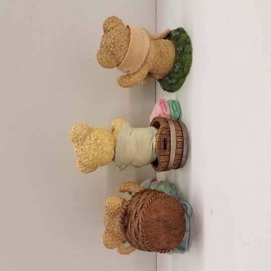 Vintage Hamilton Collection Snuggle Bear Lot of 3 image number 6