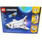 LEGO Creator 3 in 1 Space Shuttle 31134 Building Toy Set 6+ 144 pieces NIB image number 1