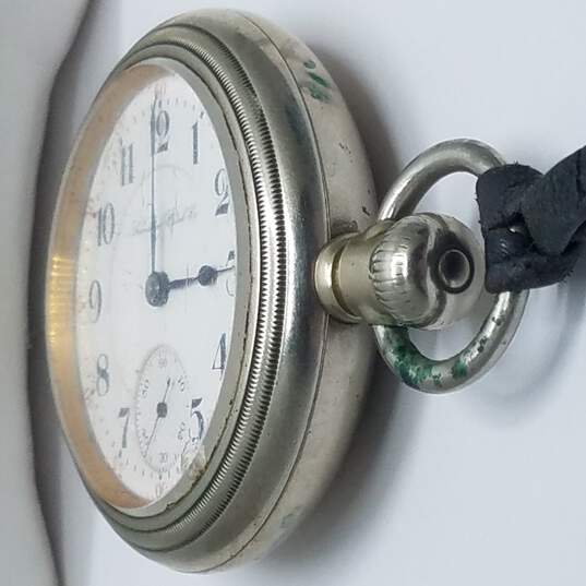 Hamilton Watch Co. 58mm Railroad Style Vintage Pocket Watch 148.7g image number 4