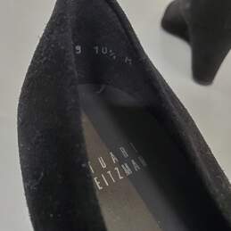 Stuart Weitzman Black Suede Shoes Women's Size 10.5M alternative image
