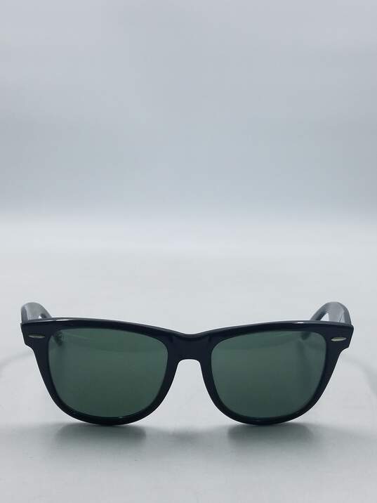 Ray-Ban Black Wayfarer Sunglasses image number 2