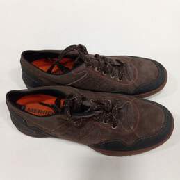 Womens Albany J42530 Brown Suede Lace Up Low Top Sneaker Shoes Size US 7 alternative image