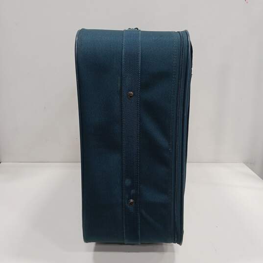 Samsonite Easy Going III Canvas Dark Teal Blue Travel Luggage image number 2