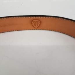 Stumes 93 Tooled Leather Belt alternative image