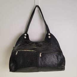 Patricia Nash Studded Distressed Shoulder Bag Black alternative image