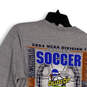 Mens Gray NCAA 2004 Womens College Soccer Pullover Athletic T-Shirt Size S image number 4