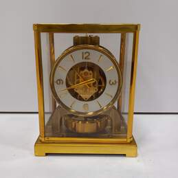 Vintage LeCoultre Brass Atmos Perpetual Motion Swiss Clock