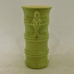 Red Wing Pottery Green Flower Vase alternative image