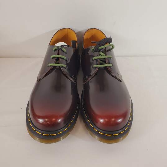 Dr. Martens 1460 The Clash MIE Smooth Army Green+Black Boots 2800342 Size 6UK, US7M/8W image number 10
