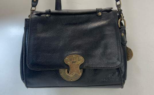 WILL Leather Good Black Crossbody Bag image number 1