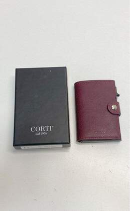 Corti Leather RFID Card Holder Wallet