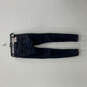 Womens Blue Dark Wash Stretch Pockets Comfort Denim Skinny Jeans Size 27 image number 2
