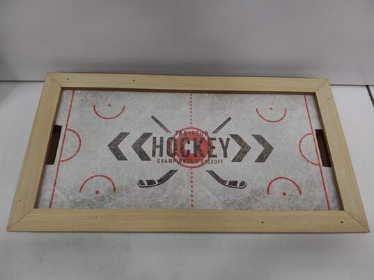 BKLYN YARDS Wooden Tabletop Hockey Game IOB image number 2