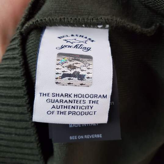 Size Small Olive Wool Blend Pullover - Tags Attached image number 4