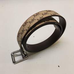 Michael Kors Reversible Brown Leather Women's Belt