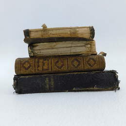Antique German Language Mini Bibles and Hymn Books 1866, 1867, 1885, 1868 alternative image