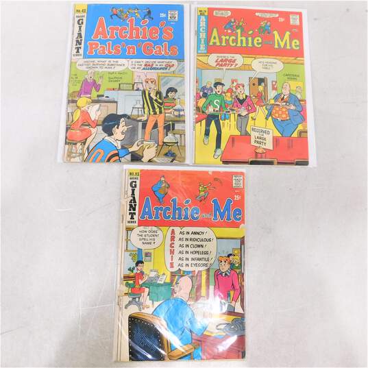 Bronze Age Archie Comic Lot: Everything's Archie & Me, Laugh, & More image number 5