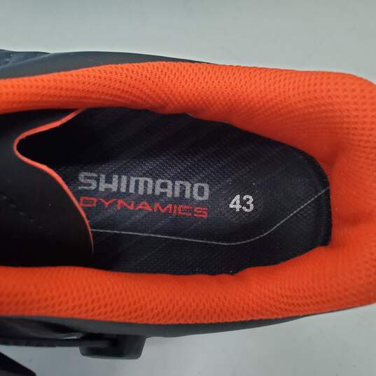 Shimano ME3 SH-ME300-SO Men's US 8.9 EU 43 Black & Orange Athletic Shoes image number 4
